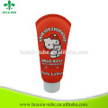 Embalagem plástica cosmética vermelha do tubo de Hello Kitty 100ml